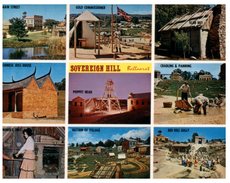 (522) Australia - VIC - Ballarat Sovereign Hill (with Stamp And Special Postmark At Back Of Postcard) - Ballarat