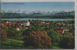 Pfäffikon (Zürich) Und Die Alpen - Photoglob No. G 03317 - Pfäffikon