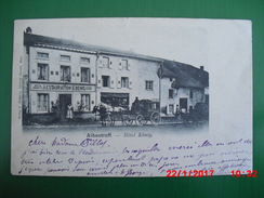 Albestroff 1901 Hotel König Avec Diligence Et Charrette - Albestroff