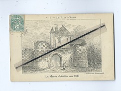 CPA - N°1 - Le Pays D'Artie - Le Manoir D'Arthies Vers 1840 - Arthies