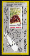 1991 - Indonesia - Sc. 1481 ª - MNH - IN-059 - Gorillas