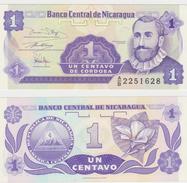 NICARAGUA  1 CENTAVOS 1991 FDS - Nicaragua