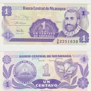 NICARAGUA  1 CENTAVOS 1991 FDS - Nicaragua