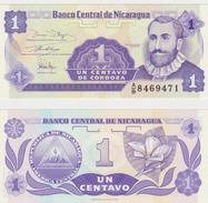 NICARAGUA  1 CENTAVOS 1991 FDS - Nicaragua