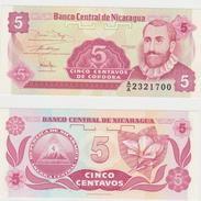 NICARAGUA  5 CENTAVOS 1991 FDS - Nicaragua