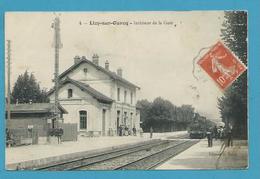 CPA 4 - Chemin De Fer Arrivée D'un Train En Gare De LIZY-SUR-OURCQ 77 - Lizy Sur Ourcq