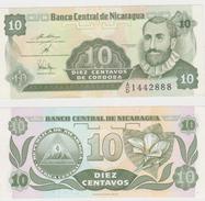 NICARAGUA  10 CENTAVOS 1991 FDS - Nicaragua