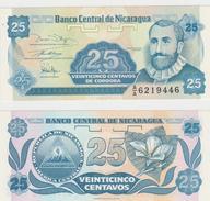 NICARAGUA  25 CENTAVOS 1991 FDS - Nicaragua