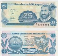 NICARAGUA  25 CENTAVOS 1991 FDS - Nicaragua