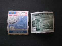 MALAYA 1958 CONFERENZA ECONOMICA PER L ASIA E PER IL MEDIORIENTE  MNH - Malaya (British Military Administration)