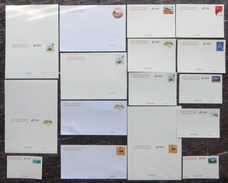 2016 CHINA Pf Pp COMPLETE SET SEE PICS 16V - Enveloppes