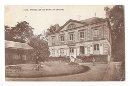 MAROLLES-les-BRAULTS  (cpa 72)   Château -   - L 1 - Marolles-les-Braults