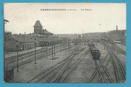 CPA - Chemin De Fer Train La Gare SARREGUEMINES 57 - Sarreguemines