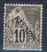 Reunion 1891 N. 22. C. 15 Blu MH Cat. € 65 - Neufs