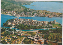 CROATIE,ex Yougoslavie,ex Yugoslavia,split Dalmatie,TROGIR,ile De Ciovo,rare,vue D´un Avion - Croatia