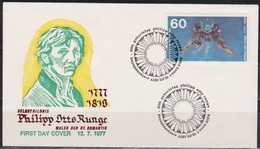 BRD FDC 1977 Nr.940  200.Geb.Philipp Otto Runge ( D 4408 A ) - 1971-1980