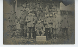 GUERRE 1914-18 - MARNE - PARGNY SUR SAULX - Belle Carte Photo Militaires Allemands Posant Dans Les Ruines En 1916 - Pargny Sur Saulx
