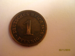 Germany 1 Pfennig 1876 G - 1 Pfennig