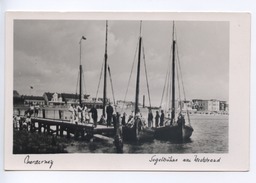 AK Norderney -Segelbühne Am Weststrand     -seltene Foto-AK  !!! - Norderney