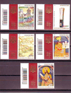 Mount Athos - Greece - 2008 Mount Athos 1st Usse  **, Mi 1-5, Sn 1-5 - Unused Stamps