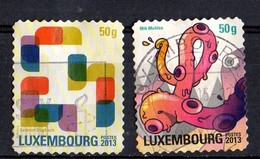 Luxembourg  2013  MI / 1974- 1975  Adhésif - Oblitérés