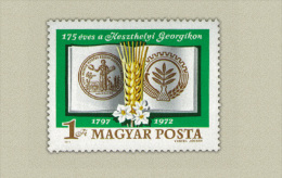 Hungary 1972. Georgikon Of Keszthely Stamp MNH (**) Michel: 2794 / 0.30 EUR - Unused Stamps