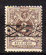 BELGIEN 1888 - MiNr: 48  Used - 1869-1888 León Acostado