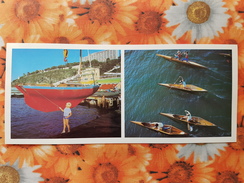 RUSSIA. VLADIVOSTOK . Water Sport  1981  Postcard - Rowing - Aviron