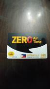 Israel-ZERO-air Time-(35)-012 Teletalk-philippines Special Edition-(300units)-(012smile Call Back)-out Side - Filipinas