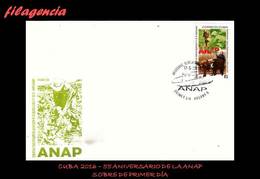 AMERICA. CUBA SPD-FDC. 2016 55 ANIVERSARIO DE LA ASOCIACION NACIONAL DE AGRICULTORES PEQUEÑOS - FDC