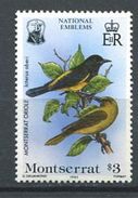 189 MONTSERRAT 1985 - Yvert 564 - Oiseau - Neuf ** (MNH) Sans Trace De Charnière - Montserrat