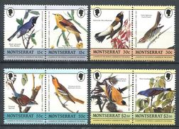 189 MONTSERRAT 1985 - Yvert 588/95 - Oiseau Audubon - Neuf ** (MNH) Sans Trace De Charnière - Montserrat