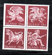 BF160 - ISLANDA 1987 Unificato  N.  626/629  *** .   MNH - Blokken & Velletjes