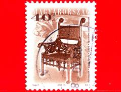 UNGHERIA - Magyar - Usato - 2001 - Mobili Antichi - Arredamento - Sedia - Chair - Armchair By Ignac Alpar, 1896 - 40 - Used Stamps