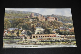 448- Heidelberg, Schloss Von Der Hirschgasse - Heidelberg