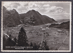 SWITZERLAND,  CAFE  KERENZER , FILZBACH  , OLD  POSTCARD - Filzbach