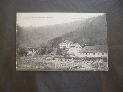 CPA 25 Doubs FRONTIERE FRANCO SUISSE La Rasse Carte Imparfaite à Gauche Et à Droitevoir Photos En L'état - Other & Unclassified