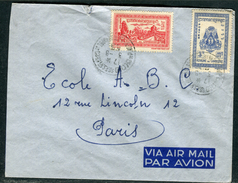 Cambodge - Cover / Enveloppe Pour Paris Par Avion En 1955 - Réf J 132 - Cambodge