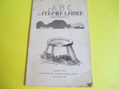 Fascicule/Agriculture/Elevage/Vaches Laitiéres//Ministère  De L'Agriculture/Québec/1955   LIV91 - Unclassified