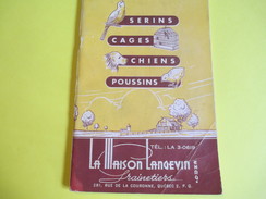 Fascicule/Agriculture/Elevage/Serins-Chiens-Poussins/Catalogue/Grainetier/Langevin/Québec/Vers 1930-40   LIV92 - Unclassified