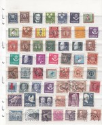 Svezia - Mini Lotto Di 55 Stamps Used  Vari Periodi - Colecciones