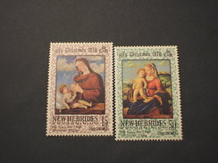 NEW HEBRIDES - 1970 QUADRI NATALE  2 VALORI  - NUOVI(++) - Nuevos