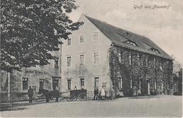 AK Naundorf Gasthof Grünes Haus A Böhrigen Striegistal Grunau Reichenbach Roßwein Döbeln Waldheim Rossau Hainichen - Doebeln