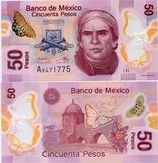 MEXICO        50 Pesos       P-123A[g]       27.10.2014       UNC  [sign. Sanchez] - Mexico
