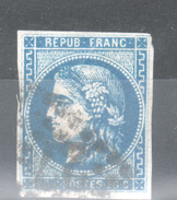 Y & T N° 46B - 1870 Bordeaux Printing