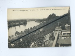 CPA  Rétrécit - La Frette Montigny  (S-et-O) - Vue Générale Prise De La Pension Beauséjour - La Frette-sur-Seine