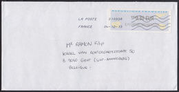 2013 - FRANCE - Cover + ATM NICE - 2000 Type « Avions En Papier »