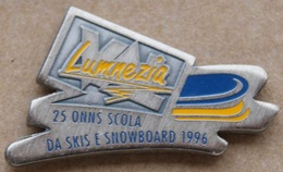 LUMNEZIA - 25 ONNS SCOLA DA SKIS E SNOWBOARD 1996 - LANGUE SUISSE ROMANCHE - GRISON - 25 ANS ECOLE DE SKI ET  -    (14) - Wintersport