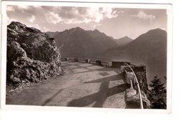 S2205 SMALL POSTCARD: Bayern > Luftkurorte Hindelang - Bad Oberdorf - Die Jochstrasse Mit Breitenberg, Rotspitze U.... - Hindelang