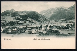 9891 - Alte Ansichtskarte - Pfronten - Ried Mit Falkenstein - N. Gel - Pfronten